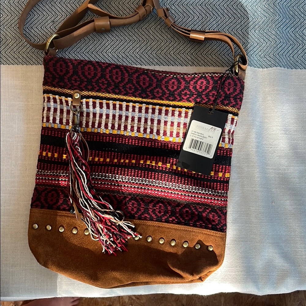 Shiraleah Bohemian Multicolor Crossbody Bag